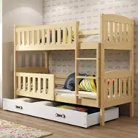 BMS - Bunk Bed - 90x190 cm - Pine/White