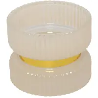 Countryfield Kandelaar Sybel crème Ø9xH7cm