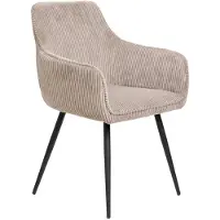 Homla - Stoel - SATORI FASO - Corduroy Beige - 58x62x79cm