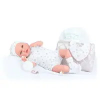 Marina & Pau Marina - Pau pop newborn Ane trousseau 45cm - speelgoedpop multicolor.