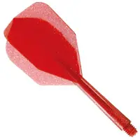 Condor Zero Stress Flight System Small Glitter Red - Dart Flights