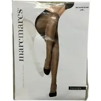 Marcmarcs fantasie panty maat XXL taupe/zwart