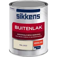 Sikkens - Buitenlak Hoogglans - Ral 1013 - Mengverf - 1 L