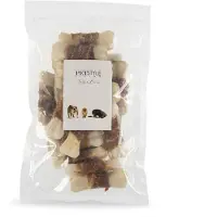 PETSTYLE LIVING 7,5 cm 20 st geperst bot wit met eend