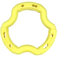 Vadigran Hondensnack Ring Geel Flexibel Kauwspeelgoed