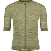 Shimano - Evolve Terra Seamless Short Sleeves Jersey - Fietsshirt XL/XXL, olijfgroen