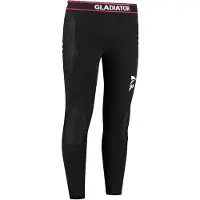 Gladiator Sports Padded Legging Kids Zwart Rood Wit
