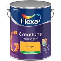 Flexa - Creations Muurverf Extra Mat - Accentgeel - Mengverf - 5 L