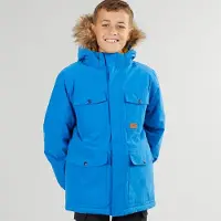 Trespass Jongens Upsider Geïsoleerde Waterdichte Parka Blauw