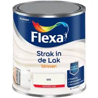 Flexa - Strak In De Lak Binnenlak Hoogglans - Wit - Mengverf - 1 L