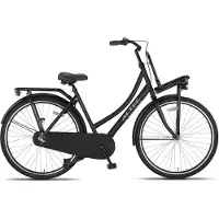 Altec Transportfiets dames Nostalgia 28 Inch 53 cm Dames 3V Terugtraprem Matzwart
