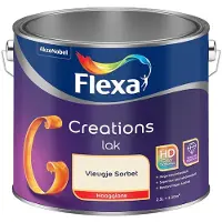 Flexa - Creations Lak Hoogglans - Vleugje Sorbet - Mengverf - 2,5 L