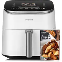 Cosori Turboblaze heteluchtfriteuse, 9-in-1 airfryer XXL 6 liter, stillere DC-motor