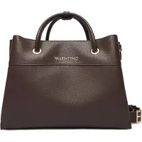 Valentino Handtas 'ALEXIA' donkerbruin / goud