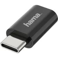 Hama USB C – Micro USB Buchse (USB 2.0), USB-kabel