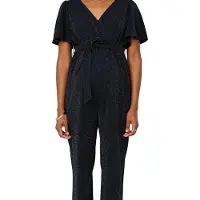 Vertbaudet Jumpsuit voor zwangerschap en borstvoeding van glitterend fluweel / velours