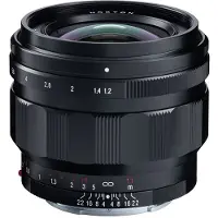 Voigtländer Nokton 50mm f/1.2 Sony E-mount objectief Zwart