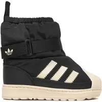 Adidas Originals Snowboots 'Superstar 360' zwart / wit