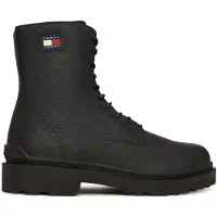 Tommy Hilfiger Veterboots zwart
