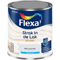 Flexa - Strak In De Lak Binnenlak Zijdeglans - Wit Lavendel - Mengverf - 1 L