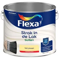 Flexa - Strak In De Lak Buitenlak Hoogglans - Vol Limoen - Mengverf - 2,5 L