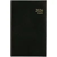 Brepols Saturnus kort Lima Agenda 2027 Speciaal 1 Dag per pagina Duits, Engels, Frans, Nederlands Zwart 0,216,1256,01,6,0