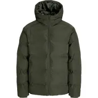 Jack & Jones Winterjas 'JJESOHO' donkergroen