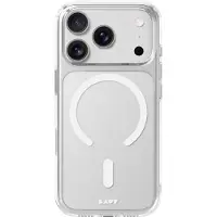 Laut Doorzichtig Fluro MagSafe iPhone 17 Pro Hoesje Lichtgrijs