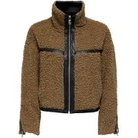 ONLY Tussenjas 'PATTI' bruin / zwart