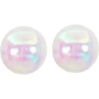 Charme Bijoux Clip Oorbellen -Olie kleur- 1.5 cm- geen gaatje-