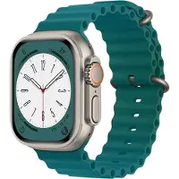 Techsuit - Watchband (W038) - Apple Watch 1 / 2 / 3 / 4 / 5 / 6 / 7 / 8 / SE / Ultra (42 mm / 44 mm / 45 mm / 49 mm) - Office Green