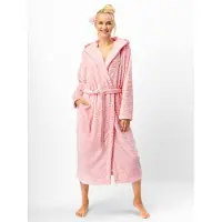 Key Warme Badjas Dames Roze LGL 565 S/M