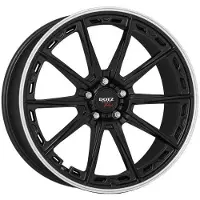 DOTZ Litá velg Sonoma, donker, 8.50x19, 5x112.0, ET 25, kleur: zwart mat met gepolijste rand