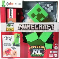 Mattel Minecraft: Explosieve, op afstand bestuurbare Creeper