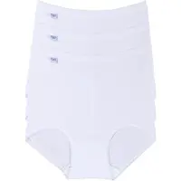 Sloggi 3P Basic Maxi Wit katoen 46 Dames