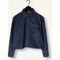 Ibana Dames Blouses Brisa Blouse - Donkerblauw - Maat 42