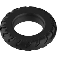 Power Escorts Titan Ribbel Silicone Cockring – 3,9 cm – bo-bi-210146
