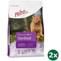 Prins cat vital care adult sterilised kattenvoer 2x 4 kg