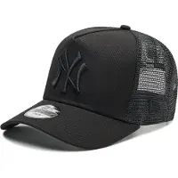 New Era Jongens, Kappen, Trucker New York Yankees, Zwart, (54 C)