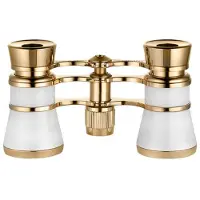Sport Optics Glamour Toneelkijker 3 x 25 mm Parel-wit, Goud
