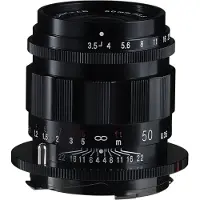 Voigtländer APO-Lanthar 50mm F/3.5 Typ II Leica M Mount zwart
