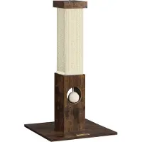 Feandrea Krabpaal 73 cm met speelgoed, Vintage bruin