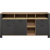 Mäusbacher Nele dressoir 3 deuren 2 laden 193x92x44 cm