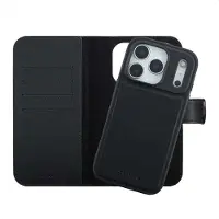 Selencia Olyn Uitneembare Bookcase met MagSafe voor de Apple iPhone 17 Pro - Zwart