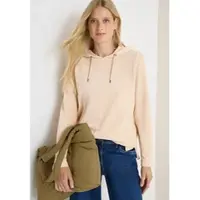Cecil Dames Corduroy jas met capuchon in Beige, Gr: M