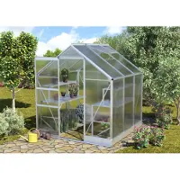 Vitavia Kweekkas Apollo 3800 - Polycarbonaat 6mm - Aluminium - 195x199x207cm