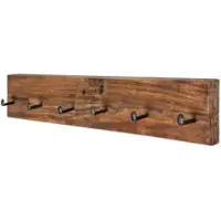 Invicta Massieve wandkapstok HEMINGWAY XL 90cm natuurlijk gerecycled massief hout - 39550