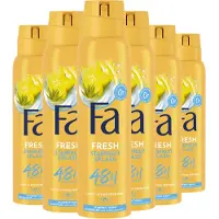 Fa Pflege 6x Fa Deodorant Spray Starfruit Splash 150 Ml