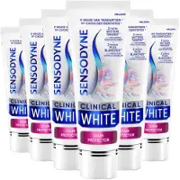 Sensodyne 6x Tandpasta Clinical White Stain Remover 75 ml