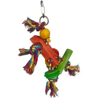 Happy pet speelgoed papegaai fiesta 31x12x10 cm